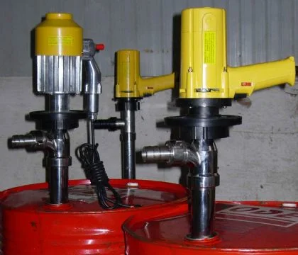 220V Portable Electric Drum Barrel Pump for Diesel Gasoline Oil Chemical Liquid