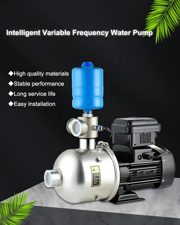 Stainless Steel Multi-Stage Vertical Booster Pump Self Priming Pump Constant Pressure Centrifugal Pump Industrial Automatic Hot Water Pump