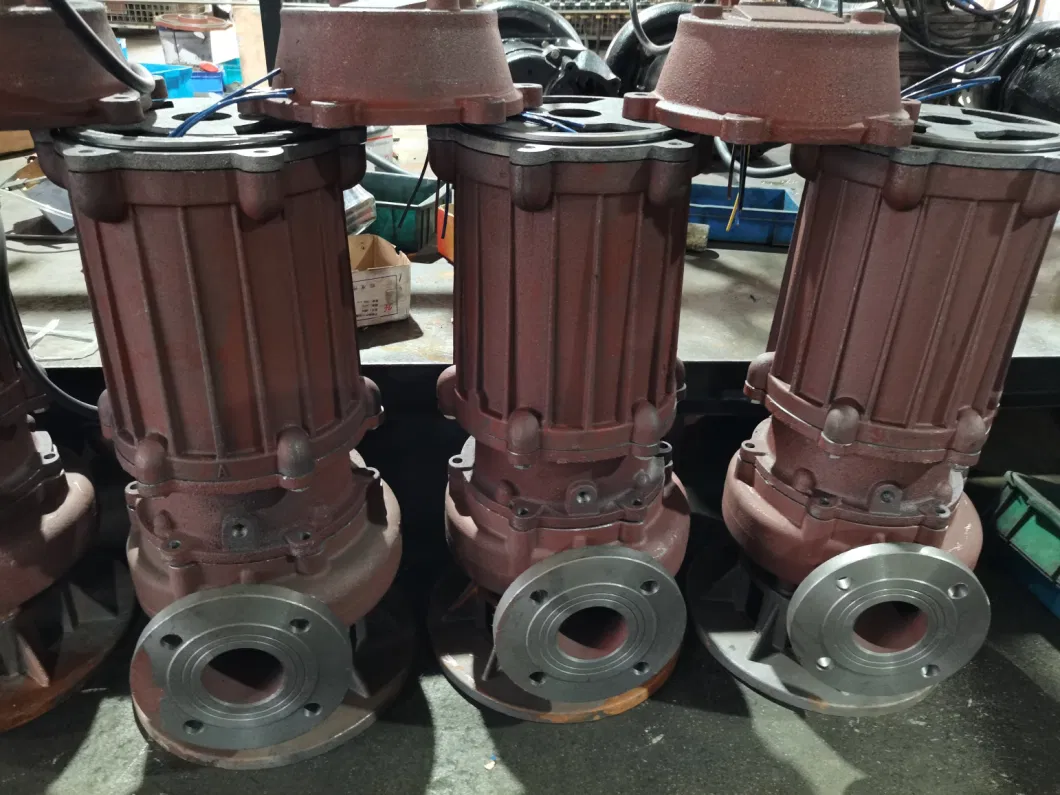 Submersible Sewage 1HP to 200HP Cast Iron Wq Series Water Pump