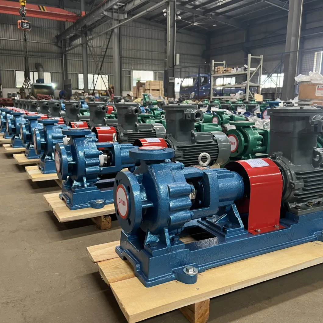 F46 Lined Horizontal Chemical Centrifugal Pump for Sodium Hypochlorite