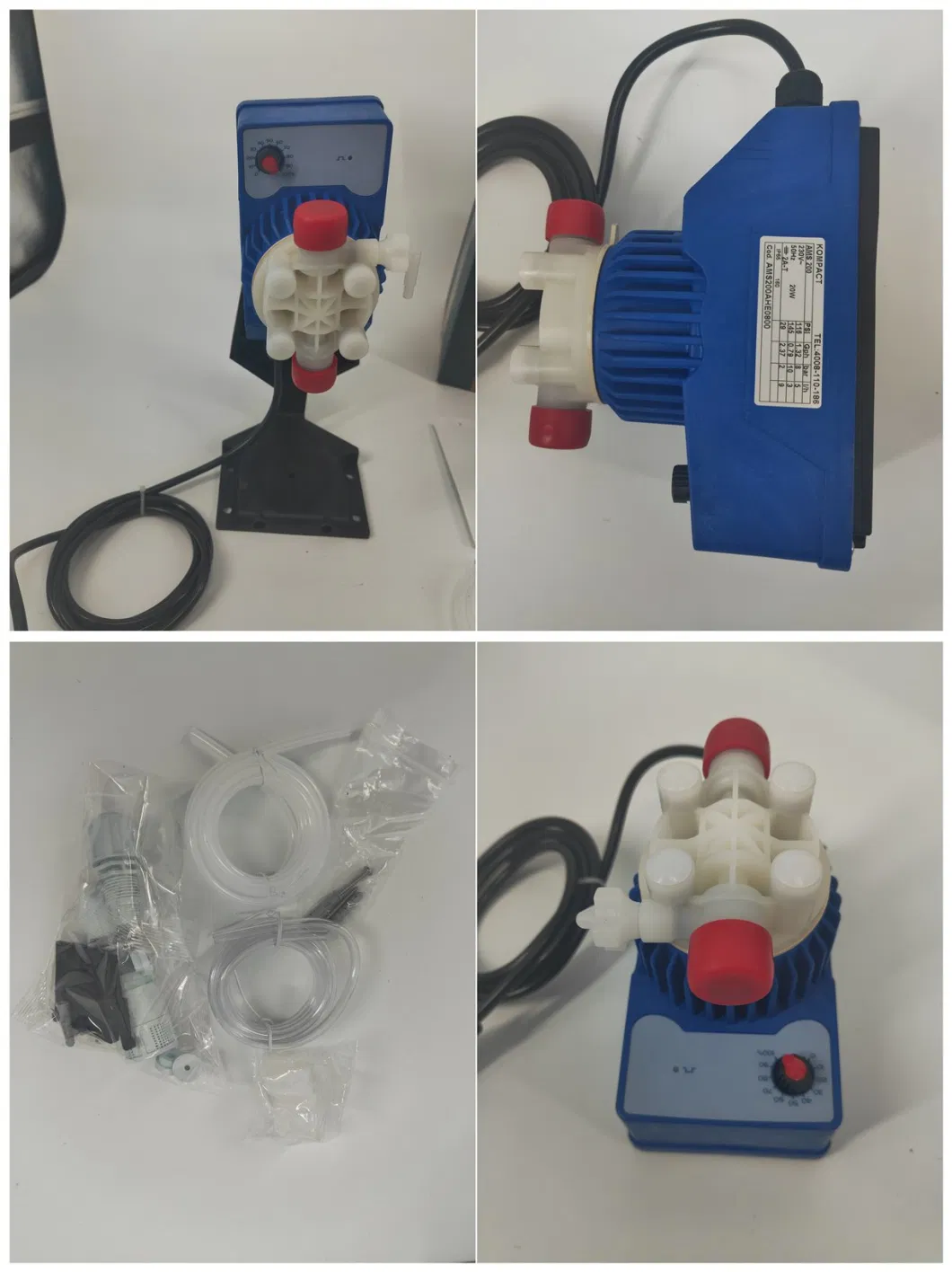 Acid Chemical Liquid Chlorine Metering Dosing Pump for Water Treatment