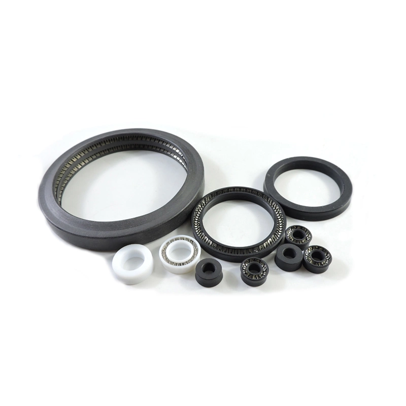 Skived PTFE Vacuum Pump Spring Energized Seal Oilfield Service