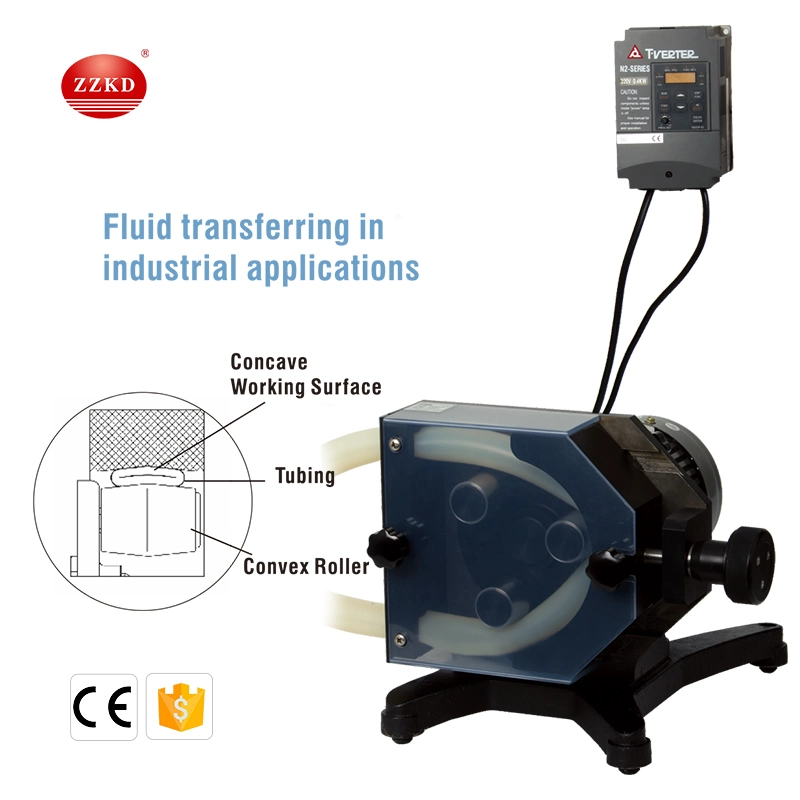 Lab Small Flow Chemical Peristaltic Pump Filling