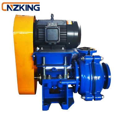 Horizontal Metal Lined Heavy Duty Slurry Pump in Coal Washing Plant, Mineral Processing, Sewage Treatment