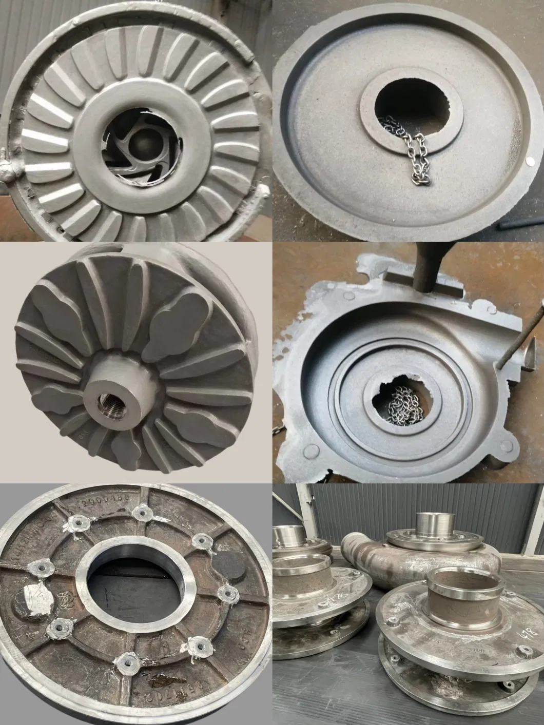 Horizontal Centrifugal Slurry Pump with Corrosion and Wear Resistant Spare Part