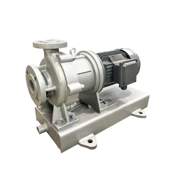 Fluoroplastic PTFE Lined Corrosion Resistant Magnetic Pump Sealless Leakage Proof Acid Pump