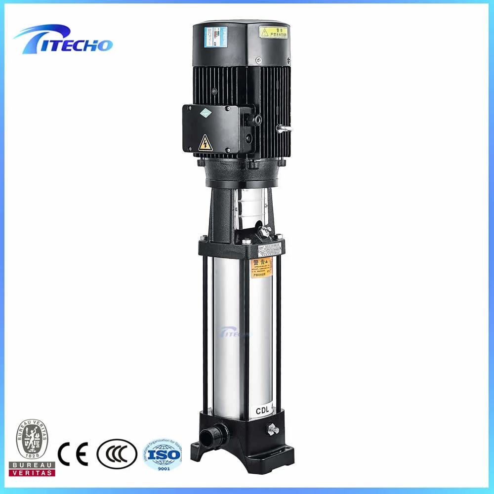 30kv 42m3/H Cdl/Cdlf Light Vertical Multistage Stainless Steel Centrifugal Pump Large Flow High Head Energy Saving Corrosion Resistant Factory Directly