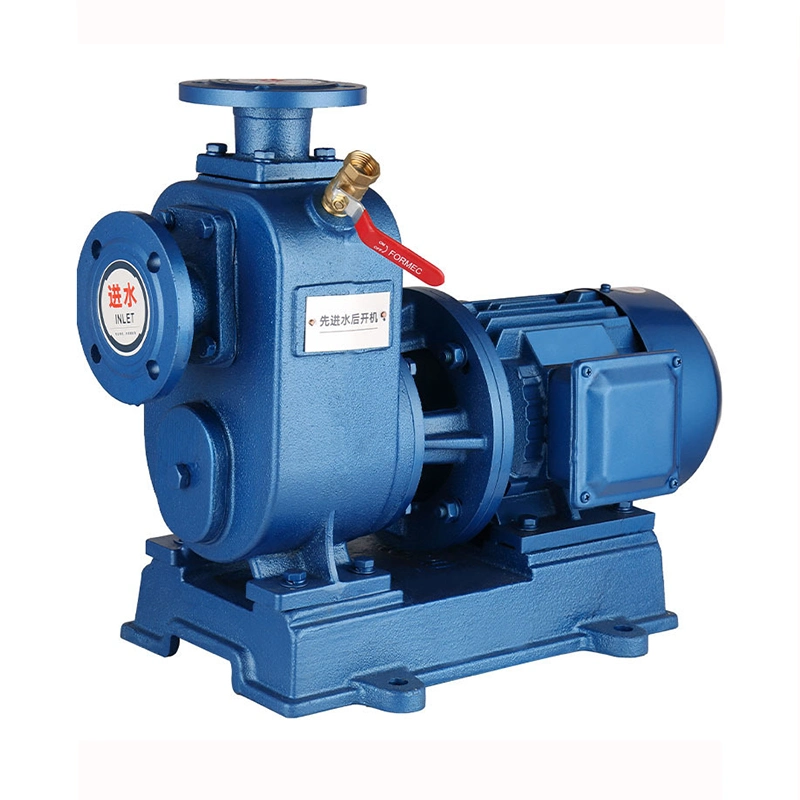 Zw Self Priming Sewage Pump Horizontal Stainless Steel Explosion-Proof Centrifugal Booster Pump