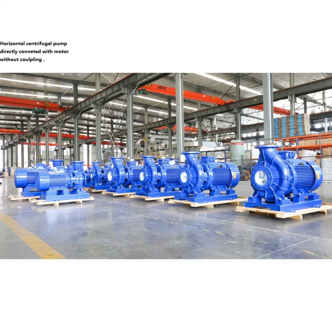 Horizontal Close Coupling Centrifugal Pump, Cast Iron Stainless Steel Single Stage Suction Pump, Water Pump