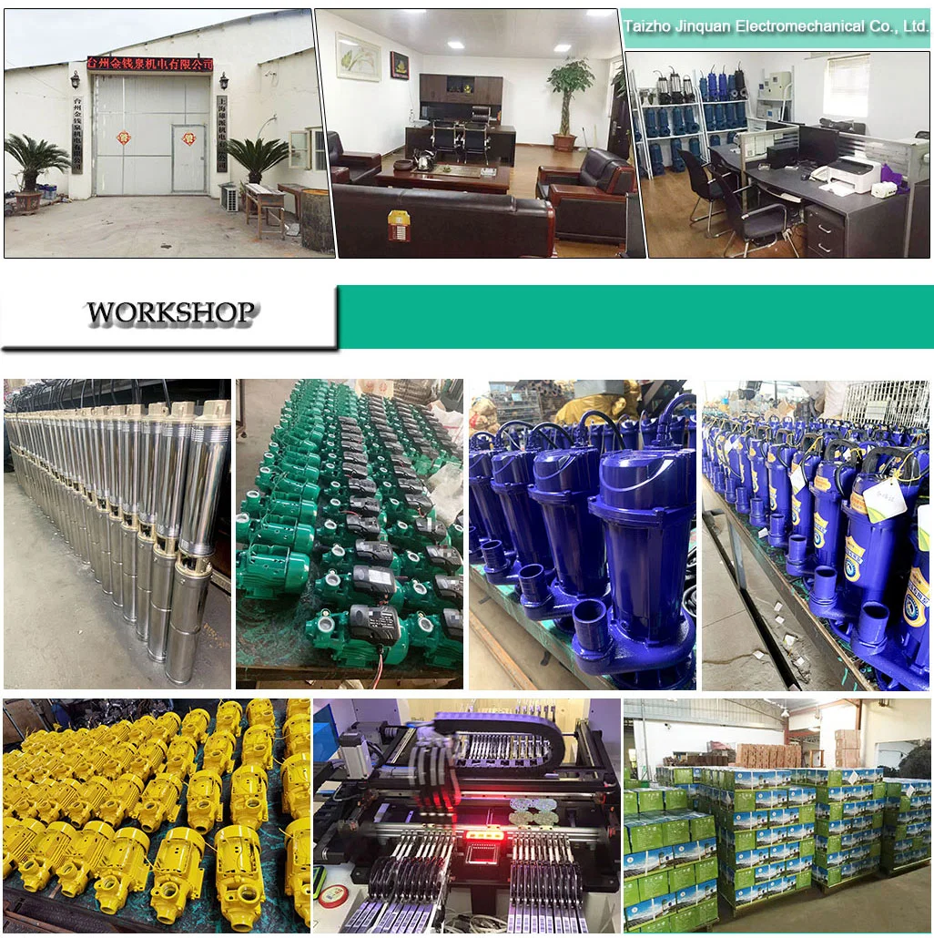 DC Brushless Electric Submersible Pump Sewage Pump for Wastewater Treatment Plant