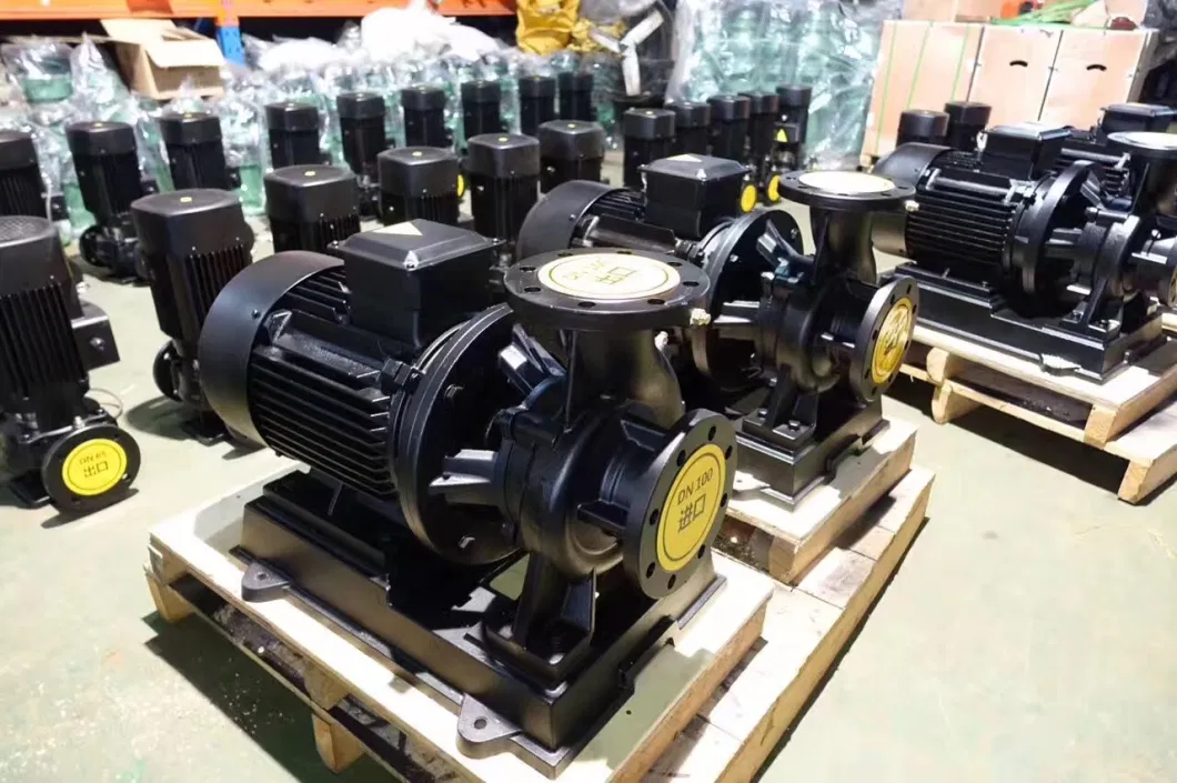 Cast Iron Close Coupled Vertical Inline Pump (ISG)