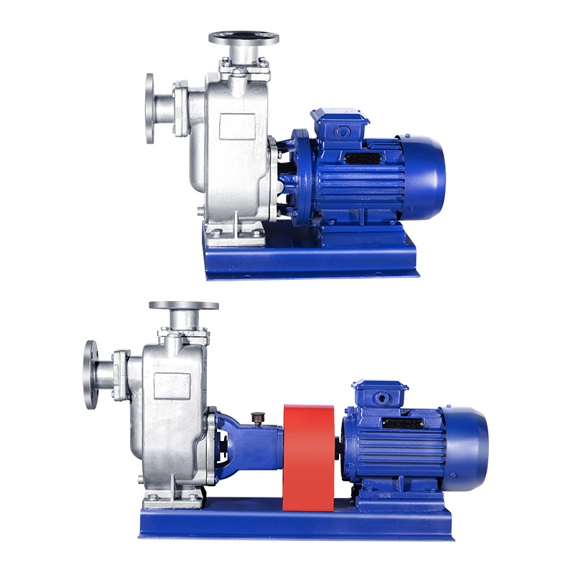 Zw Self Priming Sewage Pump Horizontal Stainless Steel Explosion-Proof Centrifugal Booster Pump