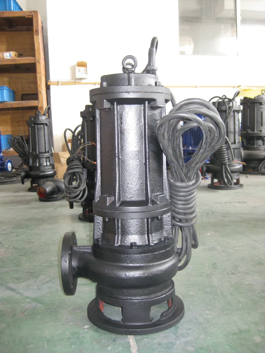 Wq Centrifugal Submersible Sewage Water Pump for Waste Drainage with Auto Coupling