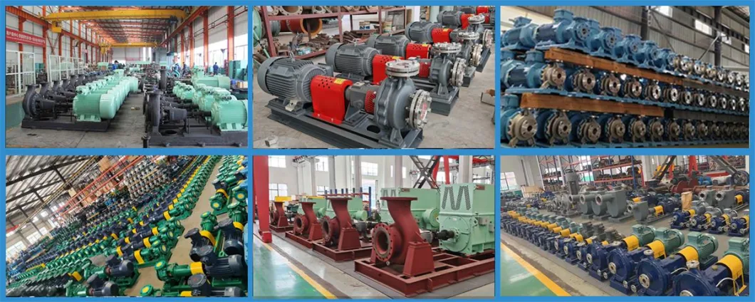 China Well-Known Brand Horizontal Acid and Alkali Resistant Centrifugal Chemical Process Pump with CE Certificate