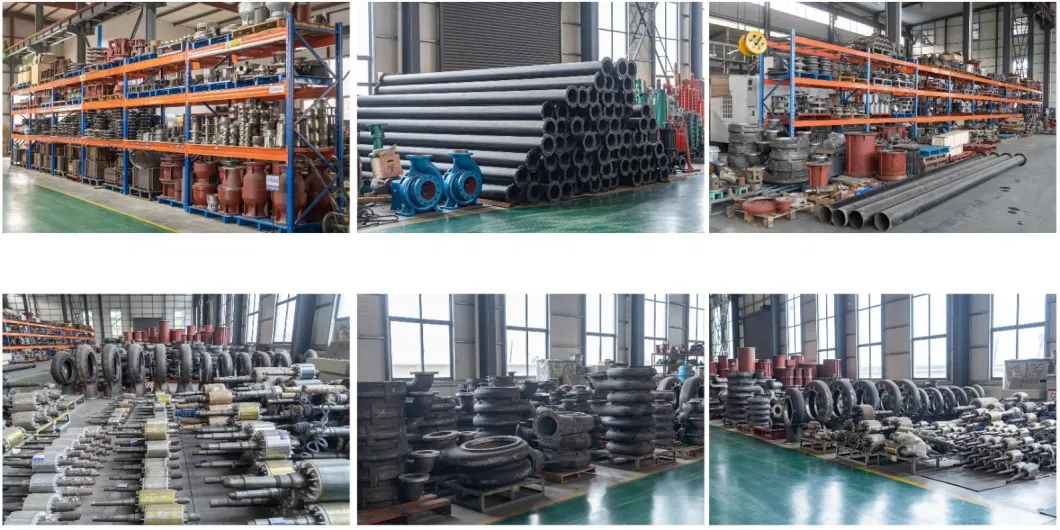 Factory Direct Sales Single-Stage Centrifugal Chemical Water Pump Corrosion Resistantwear-Resistant Mortar Pump