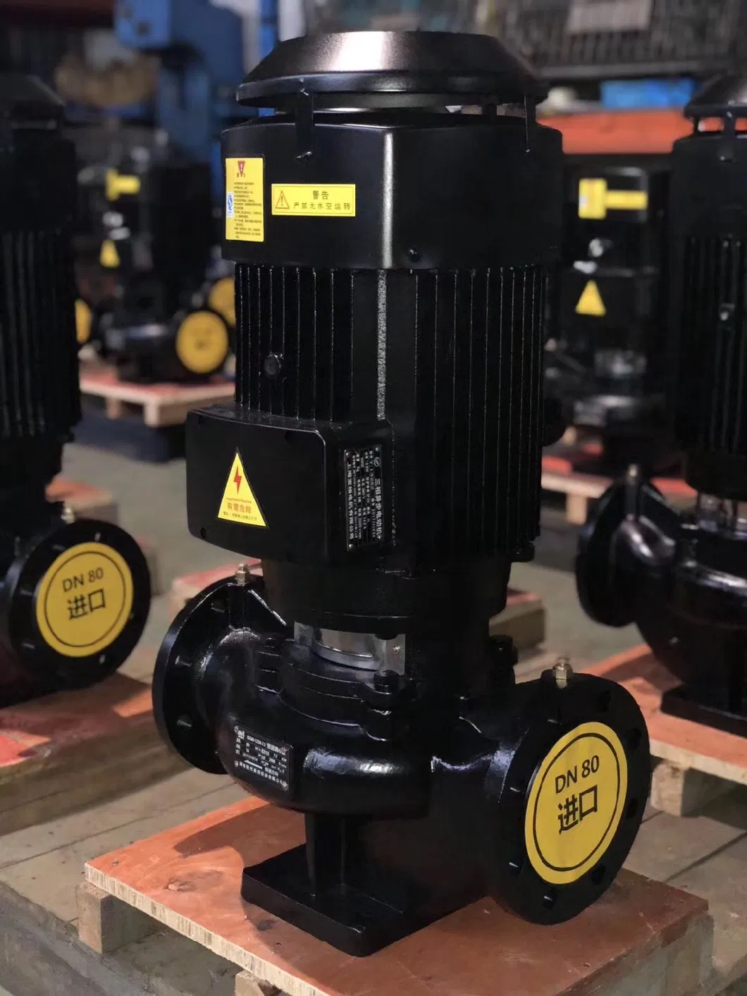 Cast Iron Close Coupled Vertical Inline Pump (ISG)