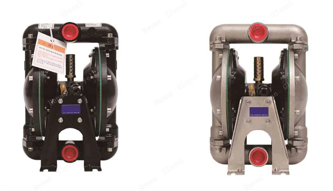 High Performance Wastewater Treatment Alloy Pneumatic Diaphragm Pump