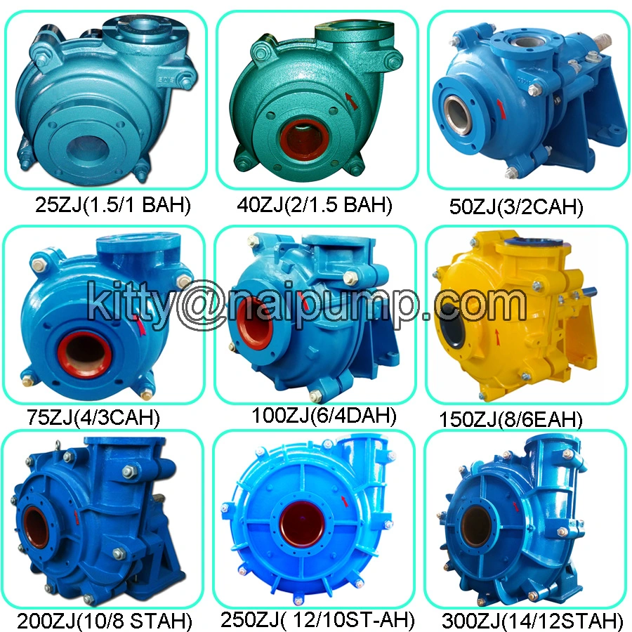 Erosion Resistant Heavy Duty Mill Discharge Slurry Pumps