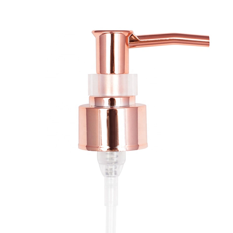 Rose Gold Silver Color 20/410 24/410 28/410 Plastic PP Oil Lotion Pump