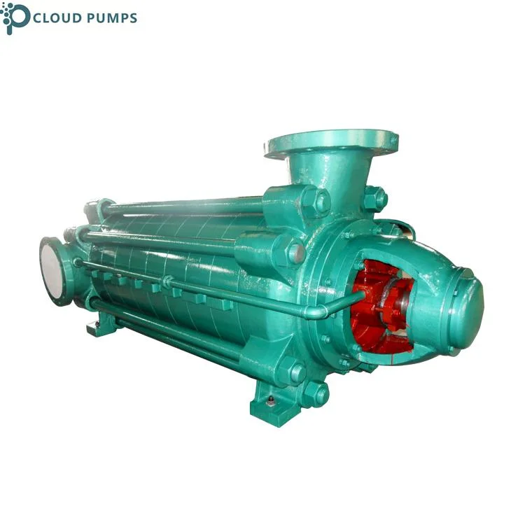 Stainless Steel Electric Chemical Centrifugal Pump Horizontal Multistage Corrosion Resistant Pump