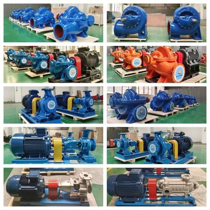 Industrial Use Large Flow Cast Iron Multistage Water Pump
