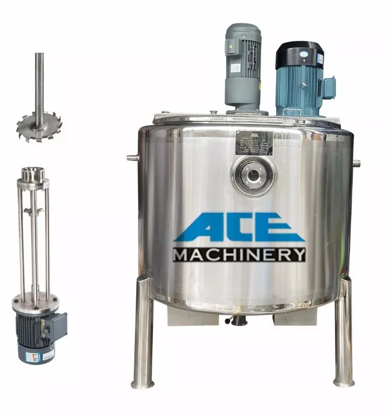 Factory Price Industrial Chemical Inline Homogenizer Pipeline High Shear Circulation Mixer Emulsion Pump for Xanthan Gum
