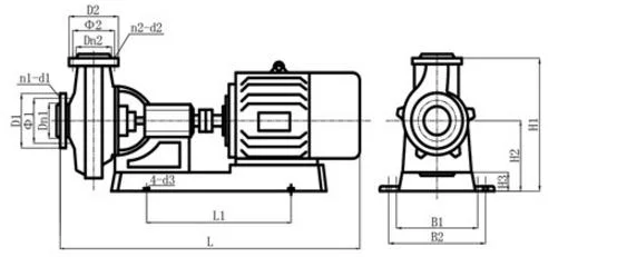 Corrosion-Resistant Chemical Centrifugal Pump for Waste Water Treatment