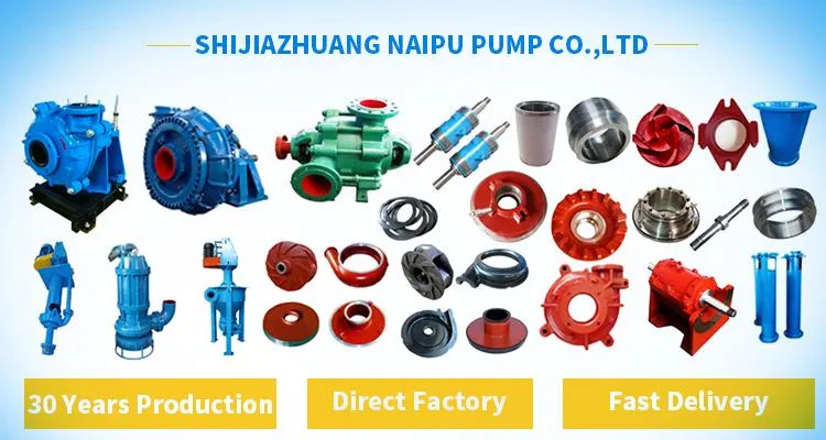 Minerals High Pressure Mining Mud Sand Gravel Hh Industrial Water Centrifugal High Head Slurry Pump