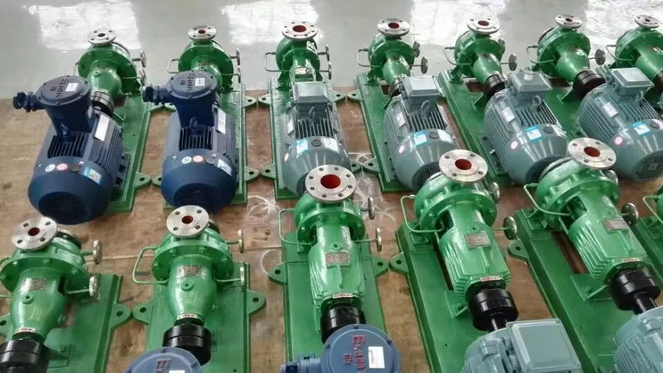 Centrifugal Horizontal Single-Stage Axial Flow Pumps Self-Priming Chemical Oil Magnetic Pump for Industrial Use with CE and ISO