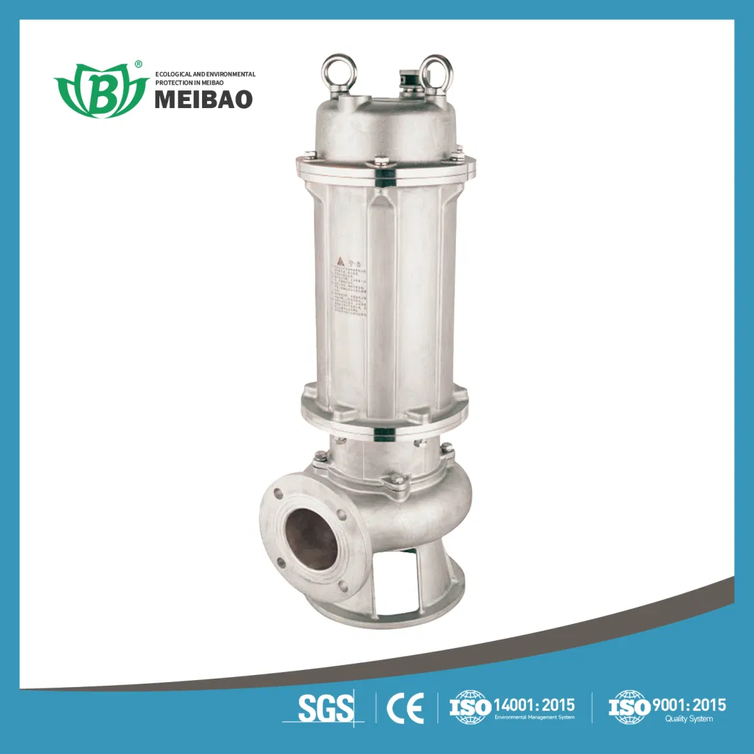 Electric PVDF FRPP Stainless Steel Wastewater Centrifugal Submersible Sewage Pump Manufacturer