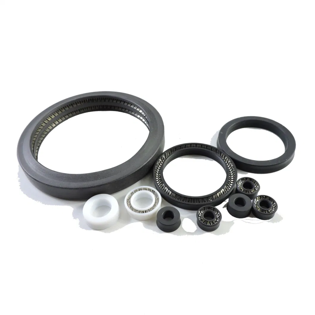 Skived PTFE Vacuum Pump Spring Energized Seal Oilfield Service