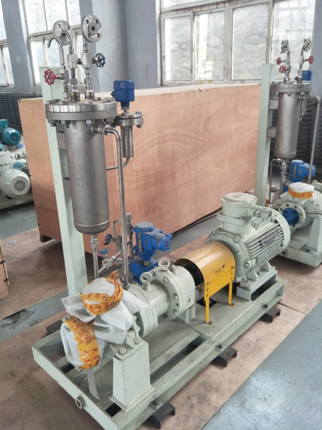 Cq No Leakage Horizontal Flammable Anti-Corrosion Liquid Centrifugal Stainless Steel Acid Alkali Resistant Magnetic Drive Ex-Proof Chemical Pump
