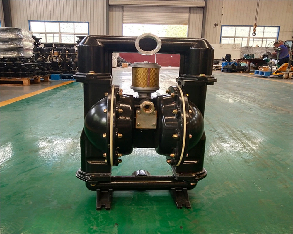 3 Inch Aluminum Alloy Pneumatic Diaphragm Pump Industrial Chemical Resistant Water Transferring and Wastewater Disposal.