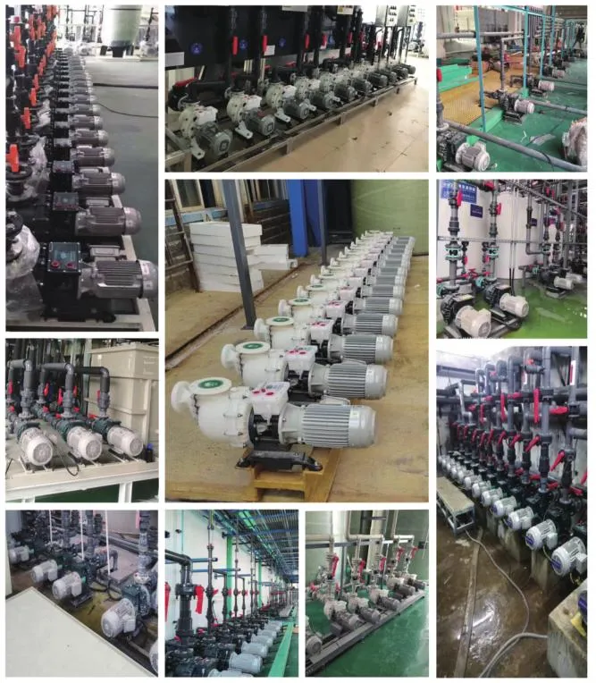 No Shaft Seal No Leakage Acid and Alkali Resistant Magnetic Pump for Chemical Circulating Liquid