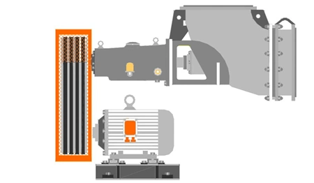 PFA/PTFE/FEP/PVDF/F46 Lined Horizontal Axial Flow Pump for Sodium Hypochlorite