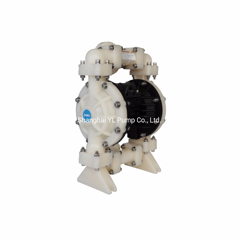 Qbk25 PVDF Air Diaphragm Pump for 98% Sulfuric Acid