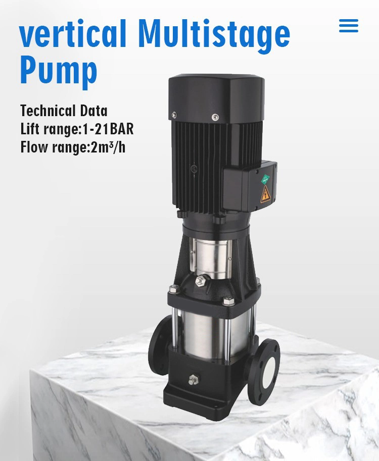 Cdlf Vertical Multistage Centrifugal Pump for Water Treatment