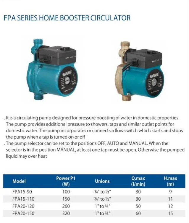 Electric Stainless Steel Swimming Pool Circulation Sewage Centrifugal Pressure Booster Deep Well Peripheral Self-Priming Submersible Jet Solar Sump Water Pump