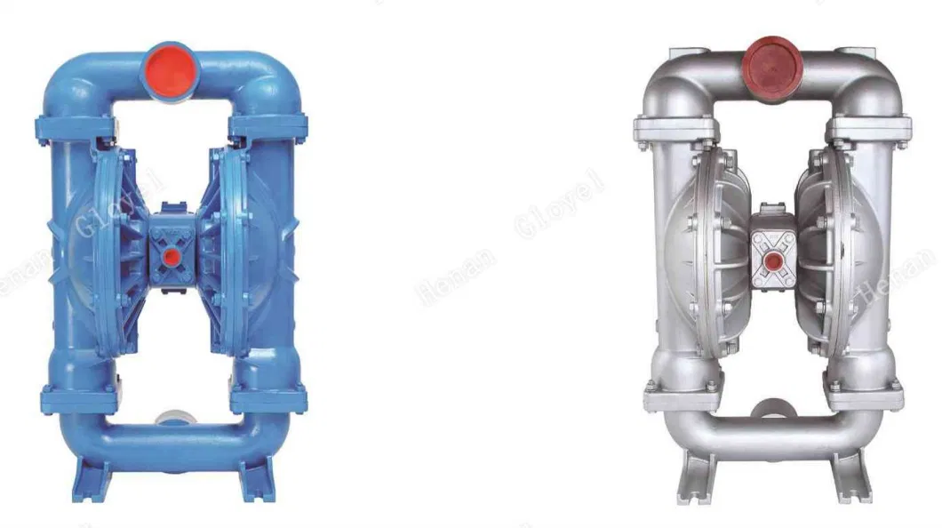 Pneumatic Suspended Solids Mine Use Sewage Treatment Plastic Diaphragm Pump