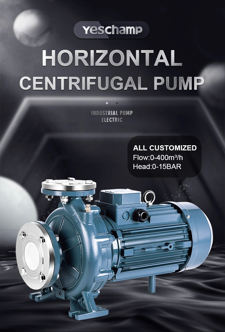 Horizontal Industrial Centrifugal Pump for Use in Water Supply