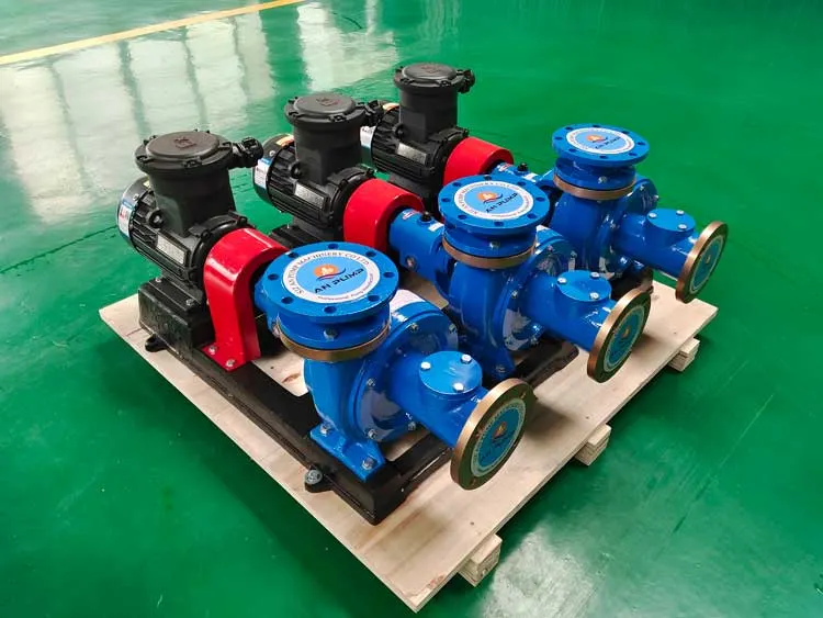 Erosion Resistant Stainless Steel End Suction Centrifugal Pulp Pump