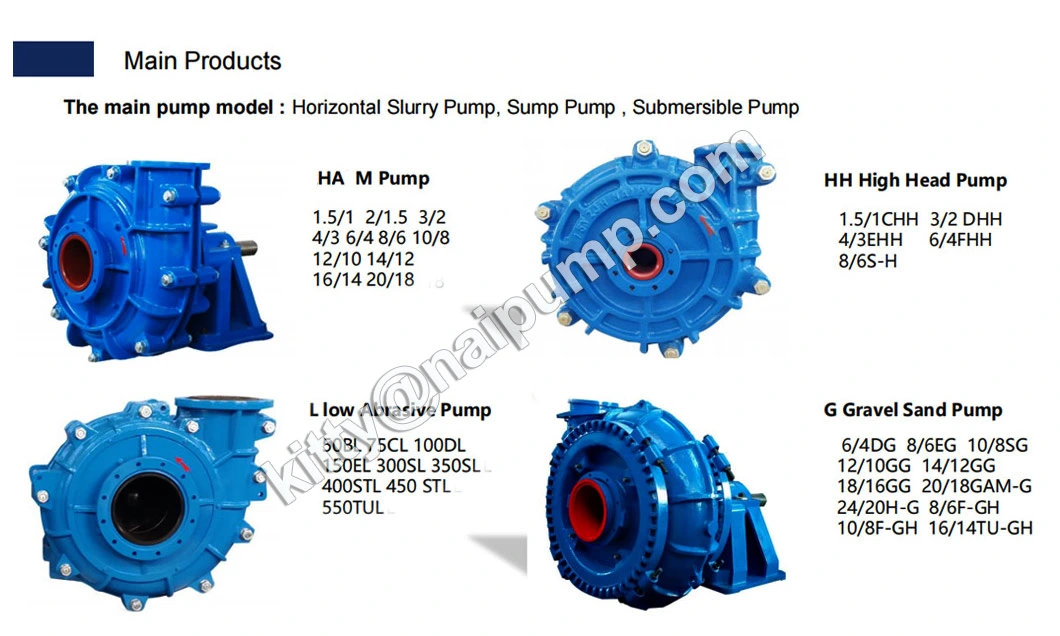 H003 Ductile Iron Slurry Pump Spare Parts Frame Base for 20/18 Pump