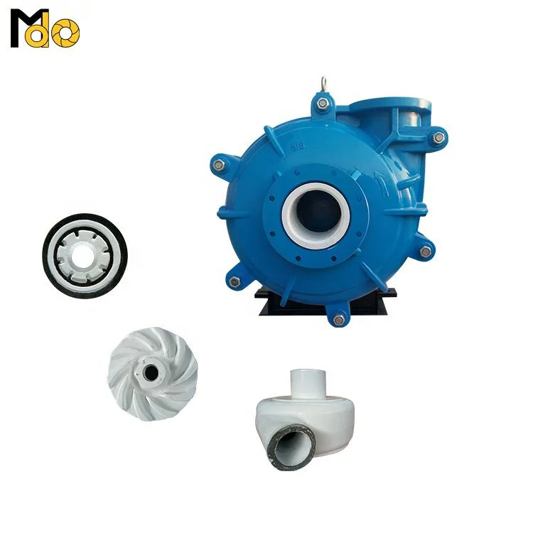 Fractional Fine Sand Corrosion Resistant Horizontal Centrifugal Slurry Pump for Mine