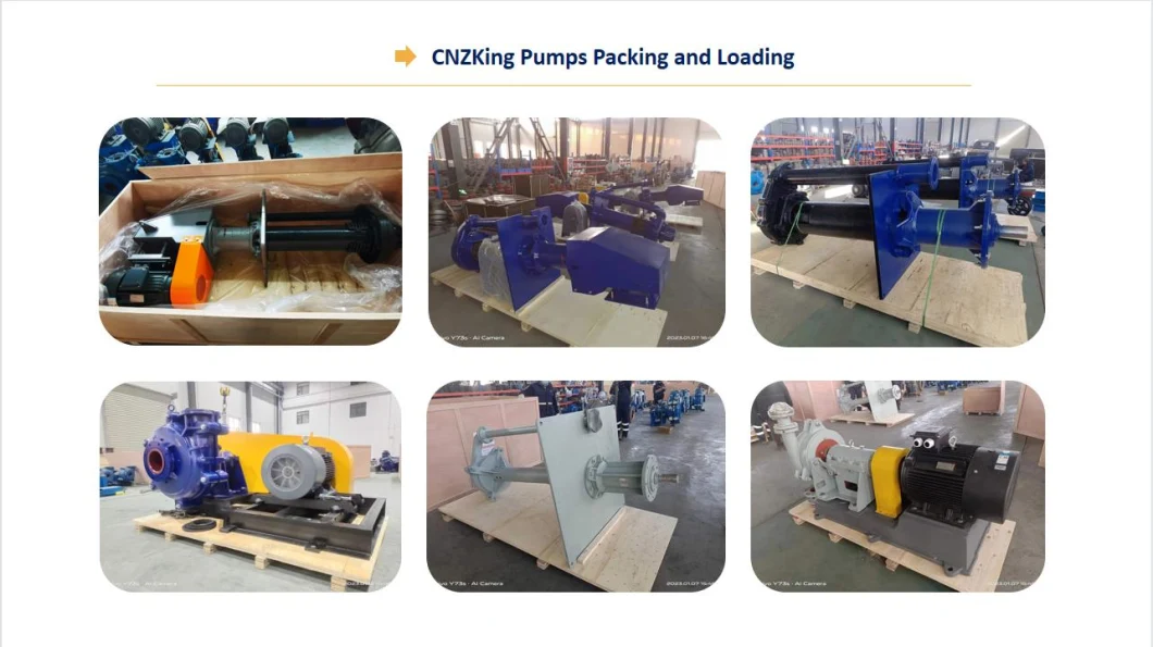 Zkingpump Metal Lined Anti-Corrosion Centrifugal Slurry Pump for Gold Mining Coal, Chemical Industry