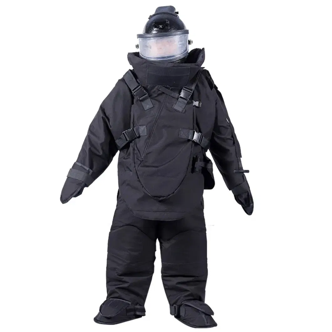 Rb-Pbf01 Good Quality Eod Explosive Disposal Black Disposal Bomb Suit Security Suit