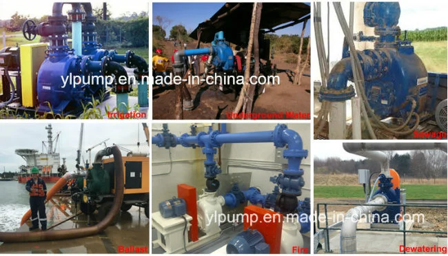 3 Inch Diesel Engine Driven Self Priming/Mine/Sewage/Trash/Slurry/Mud/Sand/Dirty Dewatering Water Centrifugal Pump