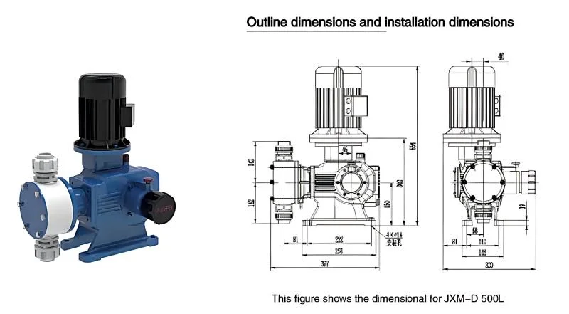 Chlorine Injection Pump Chemical Metering Pump Diaphragm Pump Electric Pump