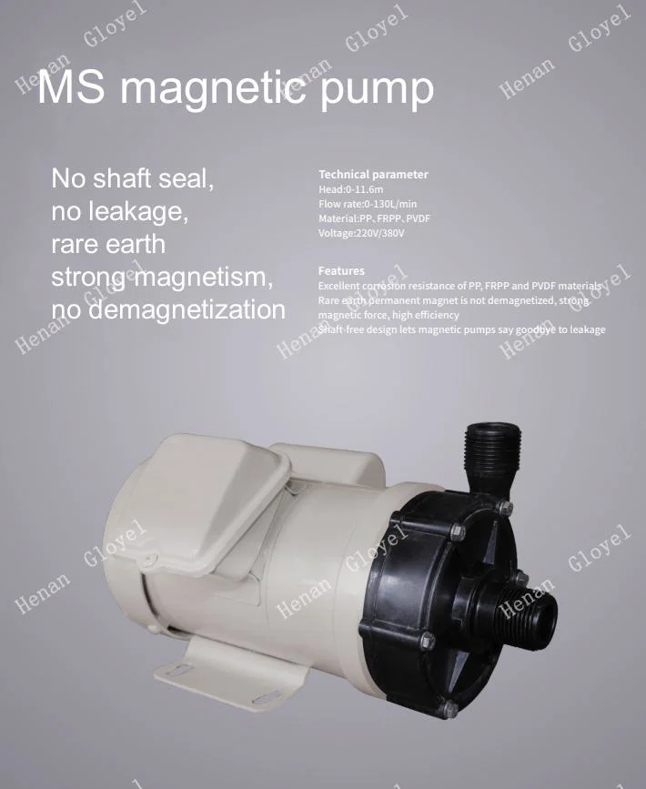 Good Quality Sulfuric Acid Caustic Small Transfer Pump for Chemical Industry