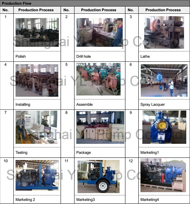 3 Inch Diesel Engine Driven Self Priming/Mine/Sewage/Trash/Slurry/Mud/Sand/Dirty Dewatering Water Centrifugal Pump