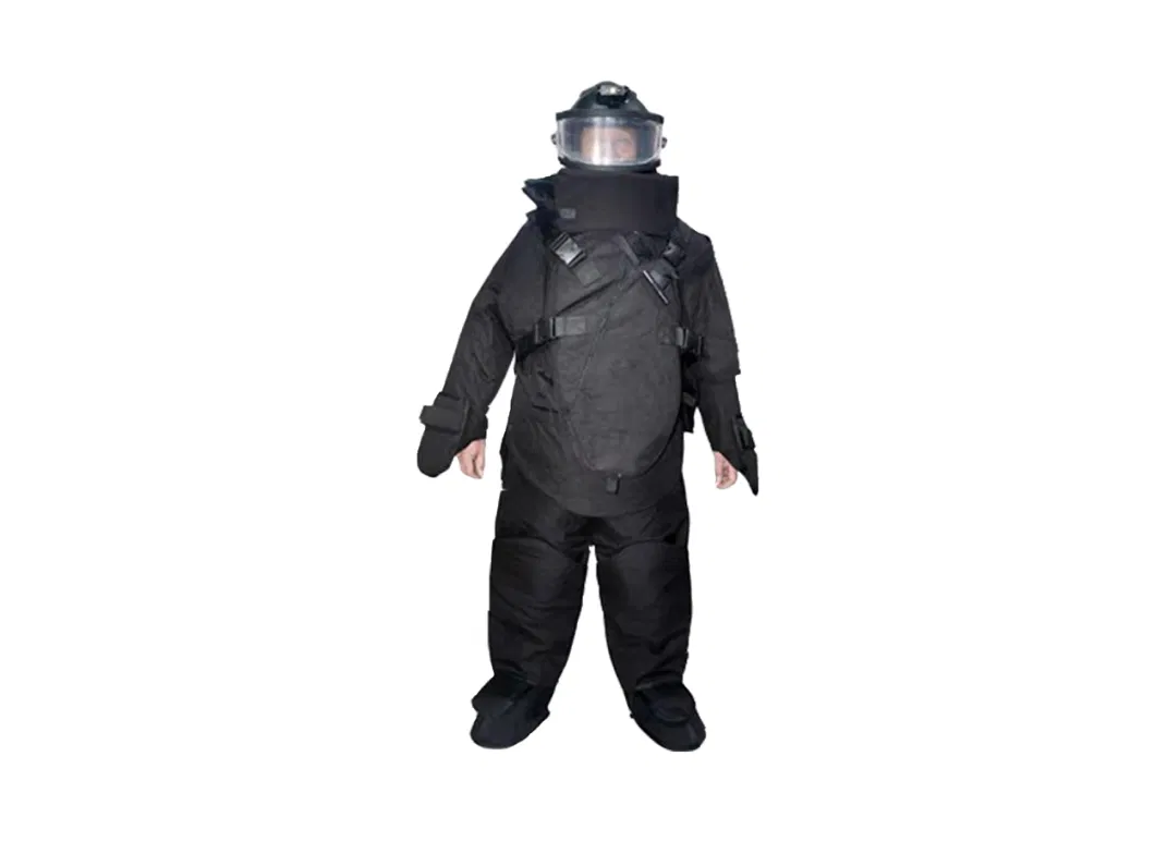 Rb-Pbf01 Good Quality Eod Explosive Disposal Black Disposal Bomb Suit Security Suit
